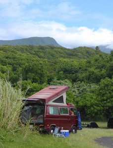 Maui Camp and Van Rentals Campground info